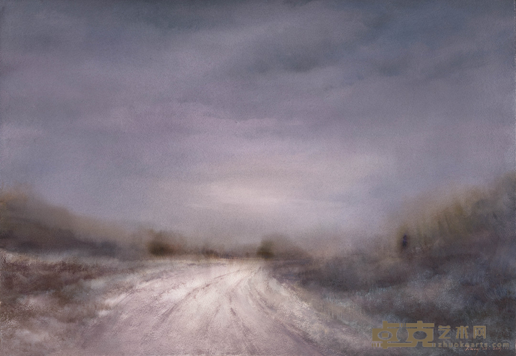 《在光里也在黑暗里》 蒋正杨 56x76cm
