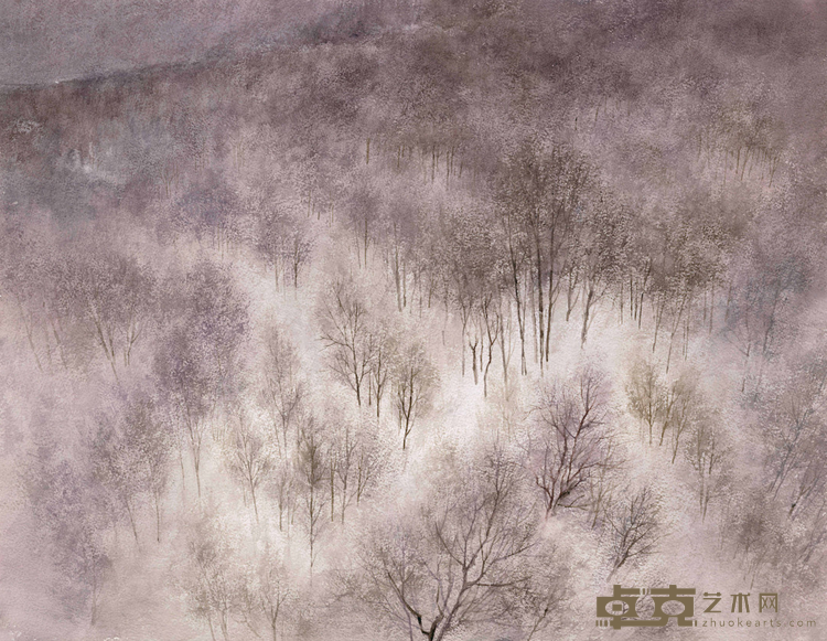 《比黄昏更遥远的黄昏》 蒋正杨 46x61cm