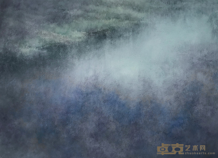 《陌生的张望》 蒋正杨 56x76cm