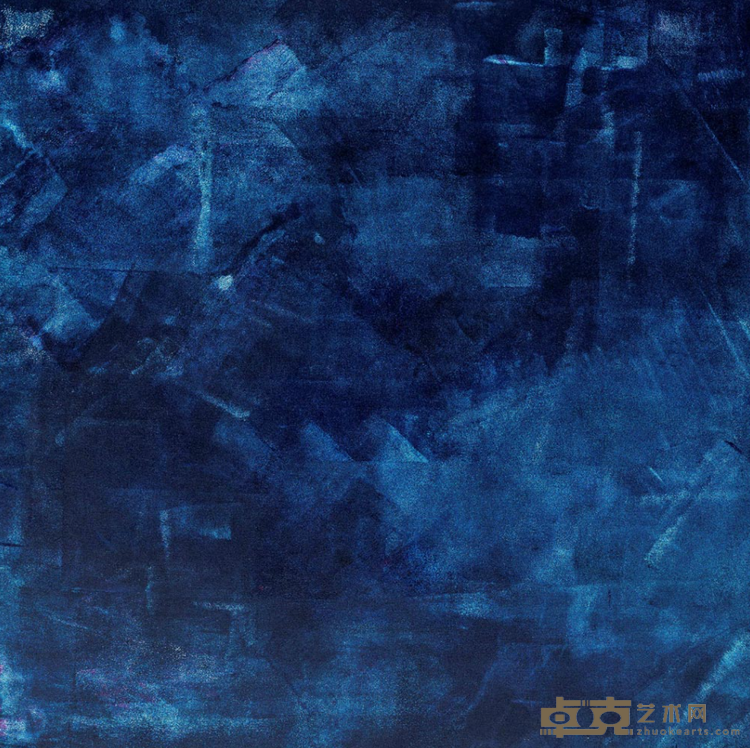 《蓝调音乐 Blues Music》 金耕 100x100cm 2020年 布面丙烯