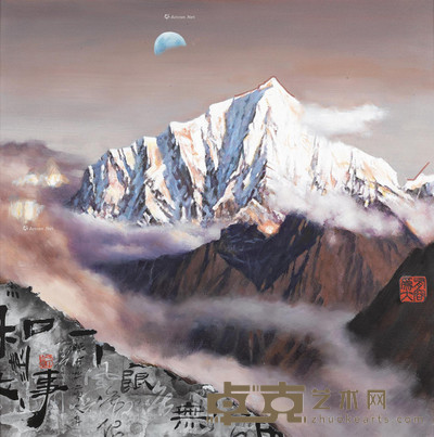 陈可之 雪山 70×70cm