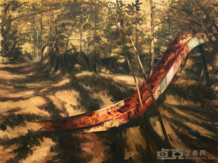 不远处 刘洋 180cm×200cm 2020 布面油彩