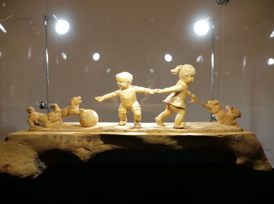黄杨木雕 学生作品
