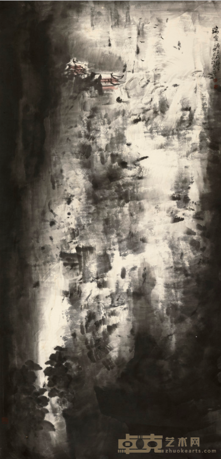 《瑞雪》 童和平 245.5x118.2cm 2020年