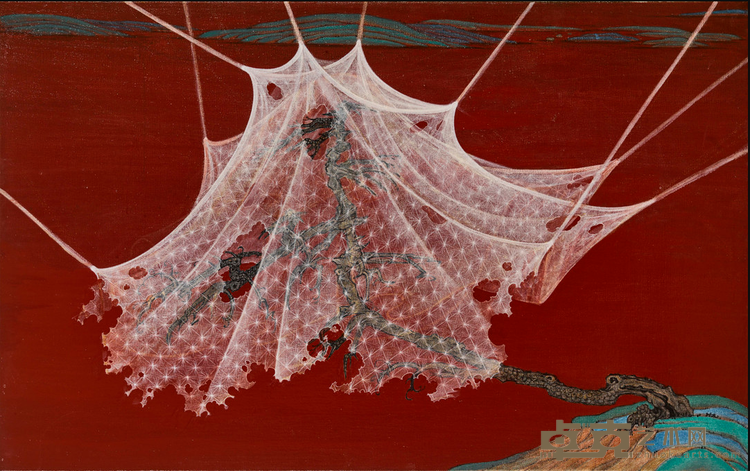 托体同山No.24 郝建涛 80×130cm 2018 布面 手工色粉 丙烯媒介