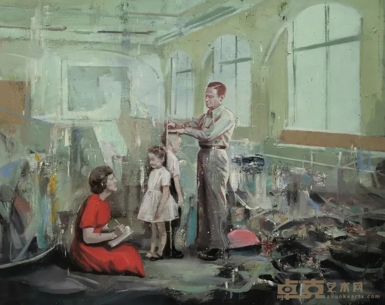 《美丽生活之五》 毛艳阳 150×120cm 2020年 布面油画