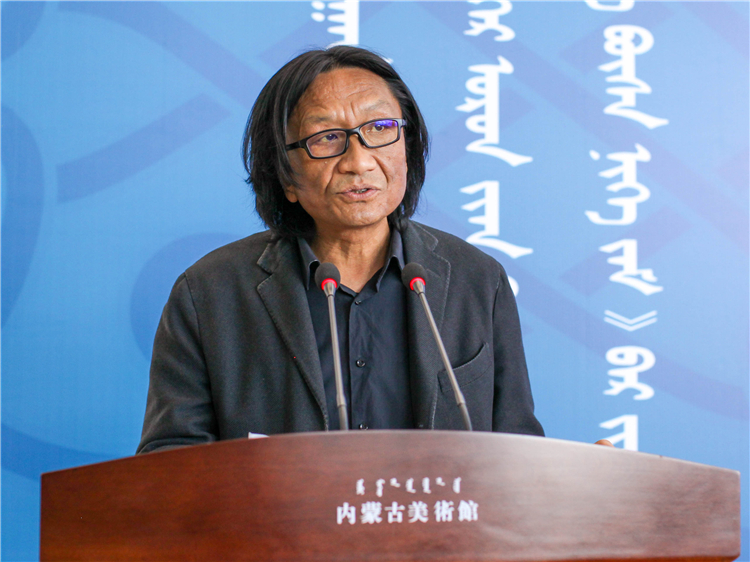4 中国美协版画艺委会主任、中央美术学院副院长苏新平致辞.jpg