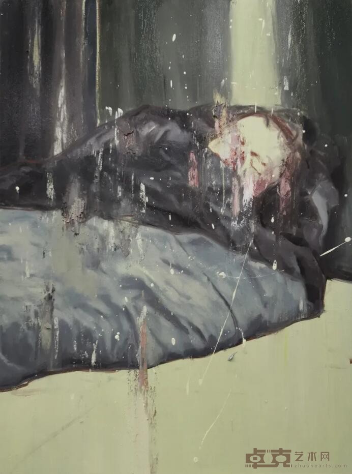 《美丽生活之十二》 毛艳阳 80×60cm 2020年 布面油画