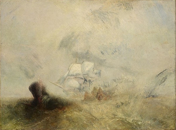 特纳《捕鲸者（Whalers）》，1845年