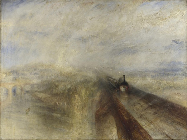 特纳，《雨，蒸汽和速度（（Rain, Steam, and Speed-The Great Western Railway）》1844年