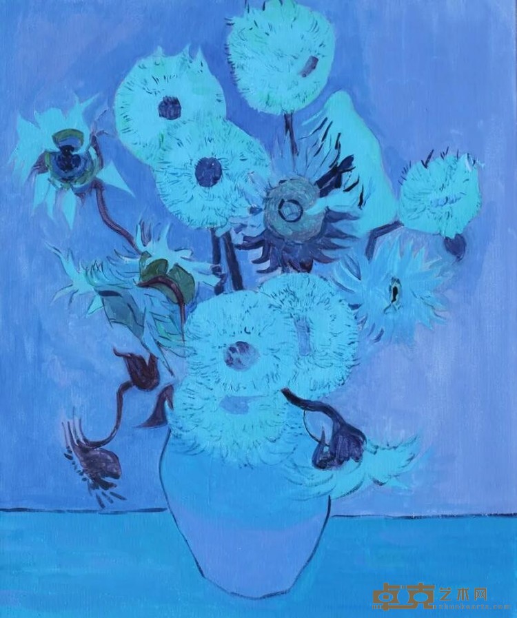 向日葵 •七 张婷 50cmx60cm 2020年 布面油画