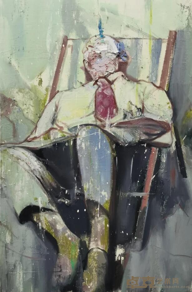《美丽生活之六》 毛艳阳 90×60cm 2020年 布面油画