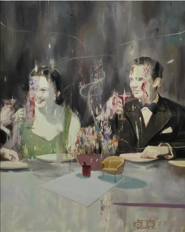 《美丽生活之十一》 毛艳阳 100x80cm 2020年 布面油画