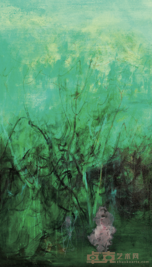 《制造姿态2020-6》 陈清勇 67x123cm 布面油画