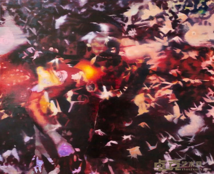 《蝗虫》 文廣 90x110cm 2019 布面油画