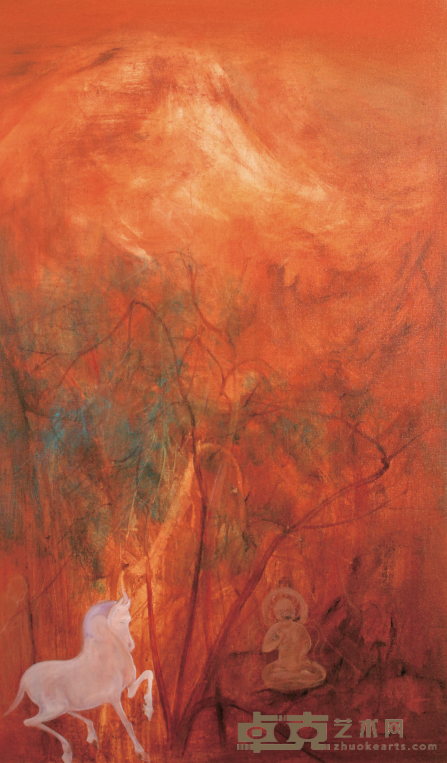 《制造姿态2020-13》 陈清勇 72x123cm 布面油画