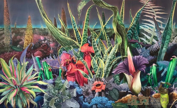 花花世界-梦的绽放 周扬 110x170cm 2018