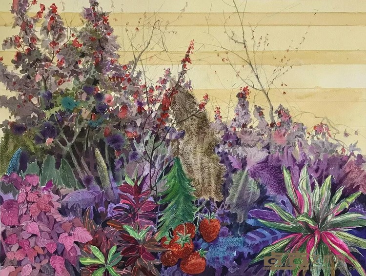花花世界-恋 周扬 46x61 2018