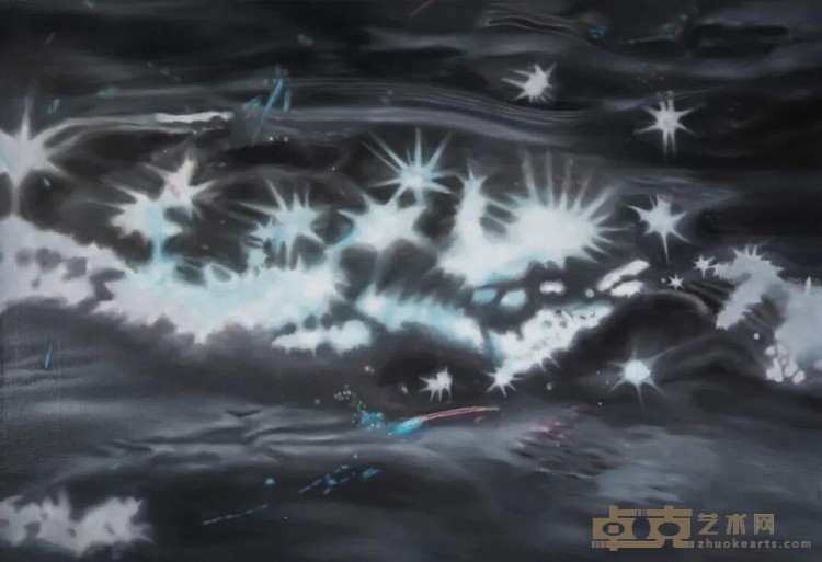 《星空》 文廣 120x180cm 2020 布面油画