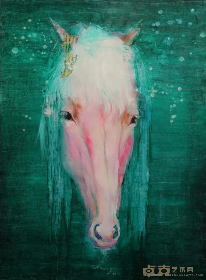 《骏——不近不远》 苏丹彧 160x120cm 2014 布面油画