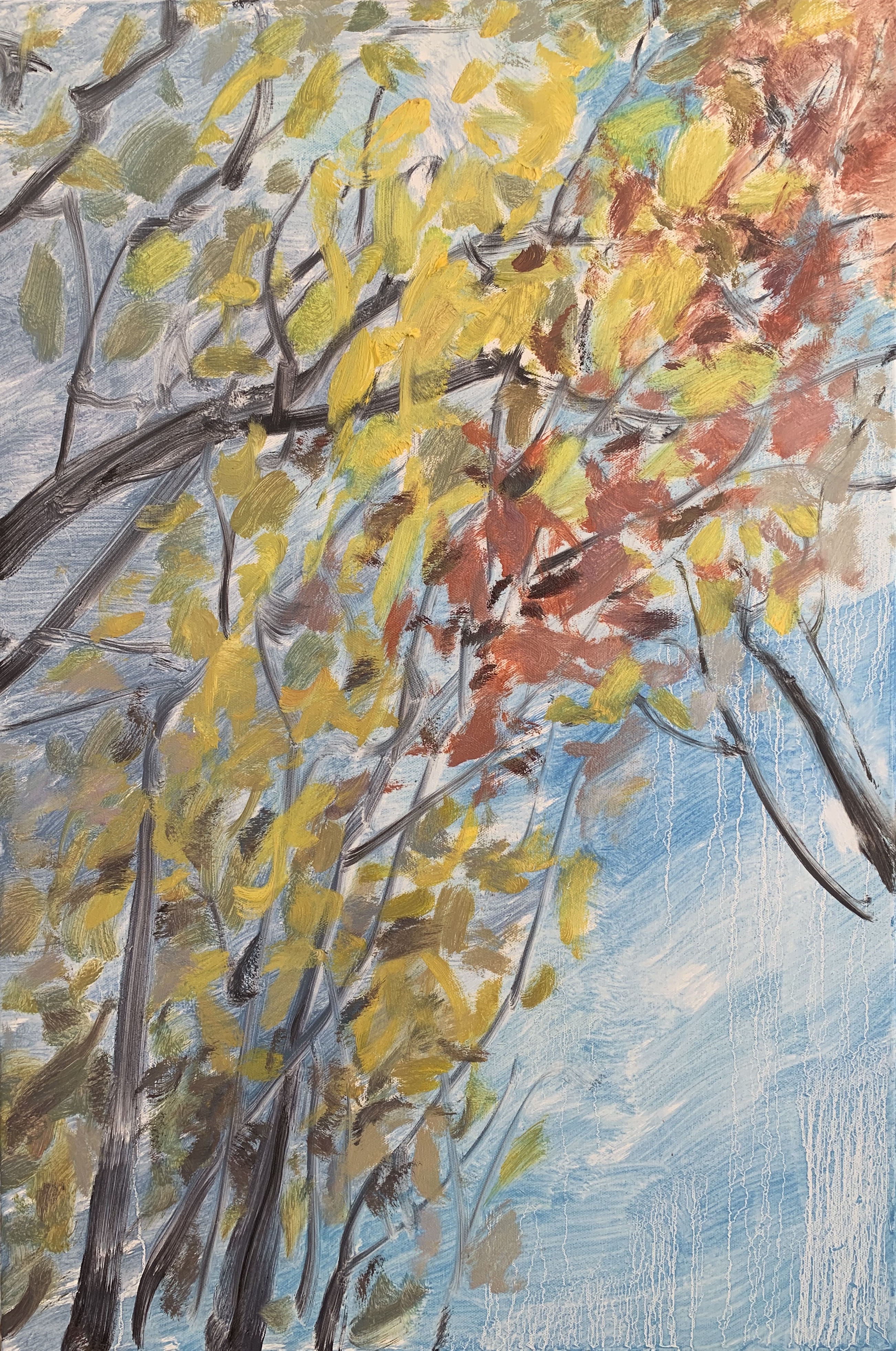 《秋䪨系列NO.13》51x76cm