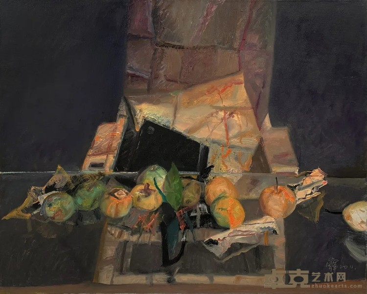 《静物9》 杨参军 80x100cm 2011年 布面油画
