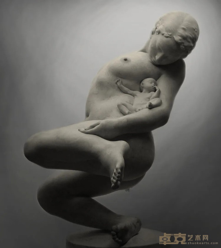 《昵男》 陈宏践 长100cm，宽100cm，高100cm 2013 玻璃钢