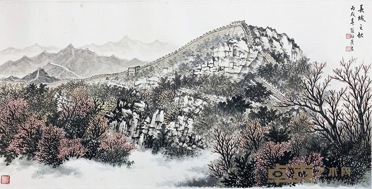《长城写生》 张福英