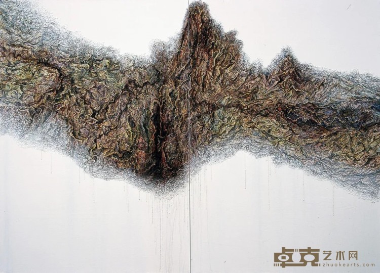 《香·凝》 郭志刚 220x360cm 2008年 布面油画