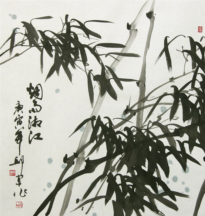 10《烟雨湘江》68cm×68cm