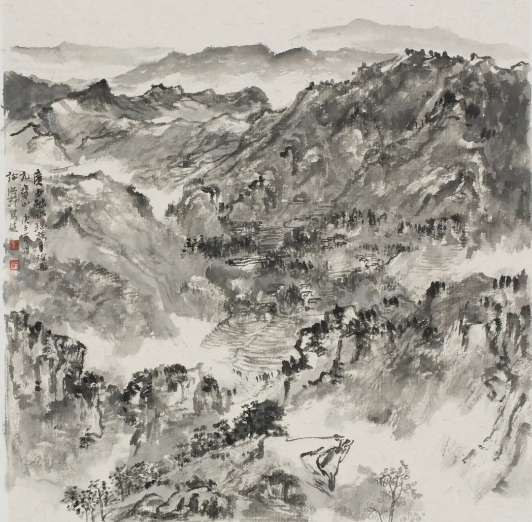 2019—2020年中国国家画院许钦松山水工作室教学成果展开幕