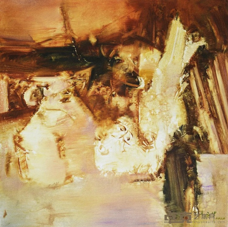 《大器-6》 赵文华 90x90cm 2020年