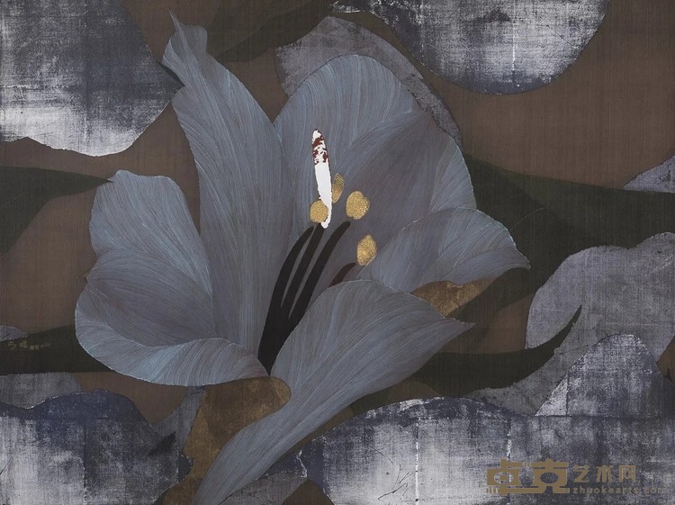 《平安的永约》 谢爱 60x80cm 2020年 绢本设色