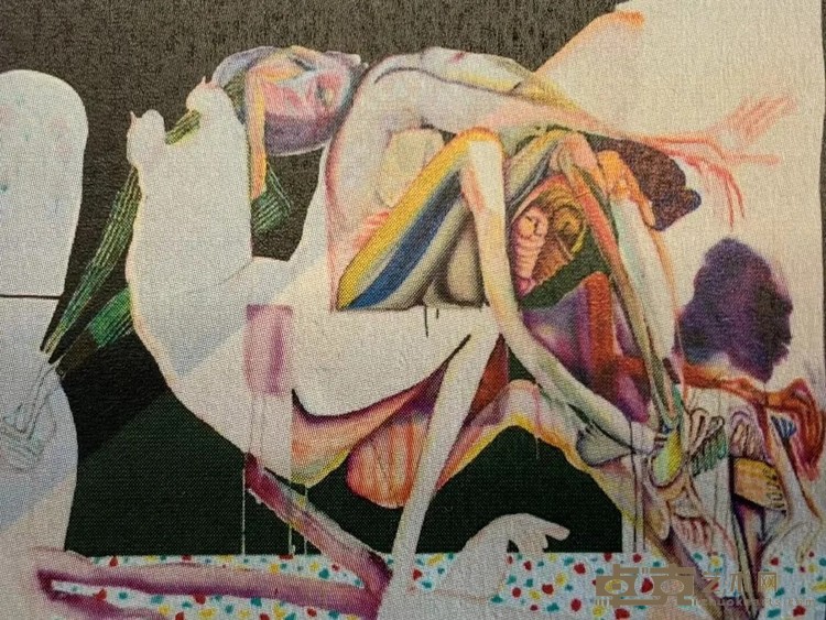《Cast Out》 克里斯蒂娜·夸尔斯 182.9x152.4cm 2020年 Acrylic on Canvas