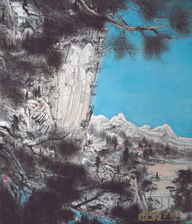 《文兴国运昌》 方向军 220×180cm 2019年