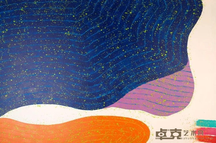 《飞越大限外》 萧勤 205x270cm 1996年 布面丙烯