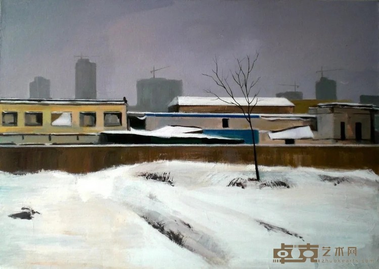 《残留记忆篇十三》 曹珩 70×50cm 2014年 布面丙烯