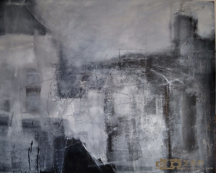 《城市交响曲》潘雯清 150×120cm，布面油画，2020年7月