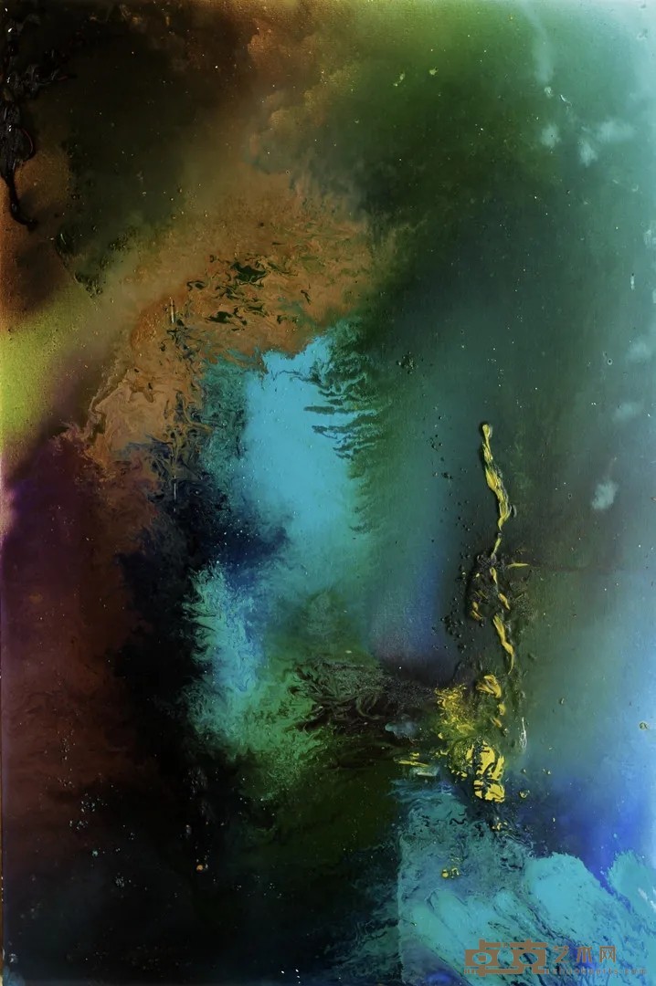 《山居》 180×120cm 2017年 布面油画