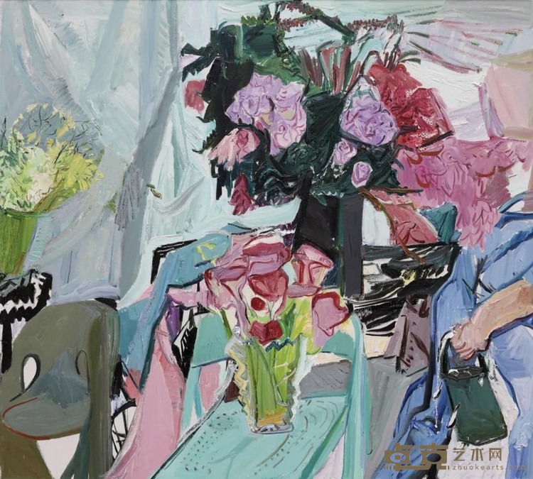 《花匠》 闫平 180x200cm 2021年 布面油画
