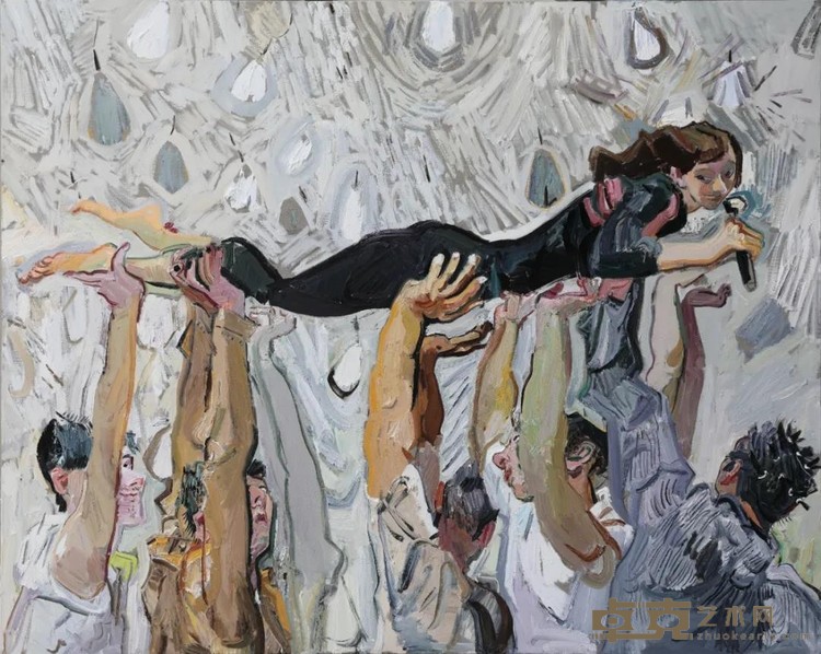 《我看到了星空》 闫平 160x200cm 2020年 布面油画