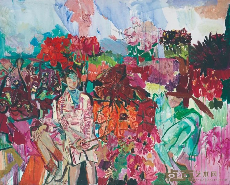 《新生的芬芳》 闫平 160x200cm 2018年 布面油画