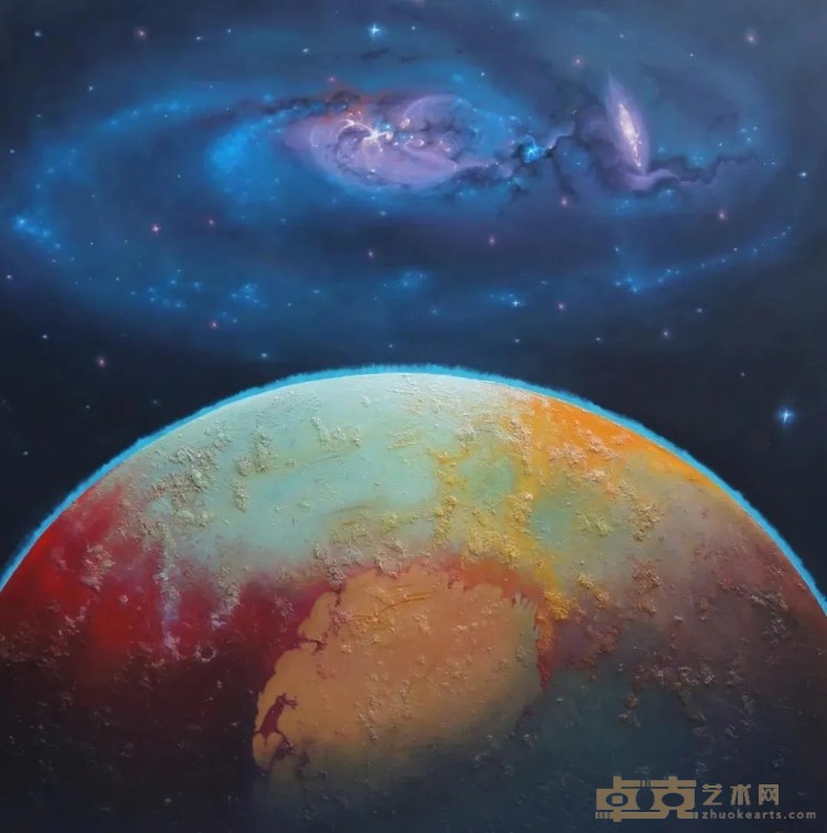 《爱上冥王星 》 杨晽波 180x180cm