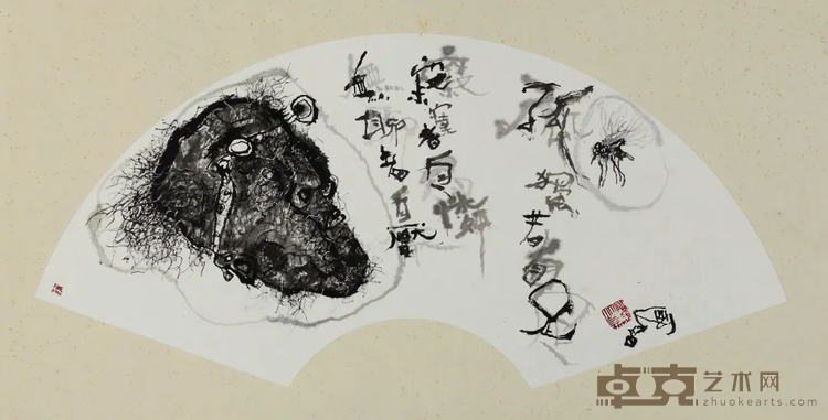 《蚊子系列之七十四》 蒲国昌 70x37cm 2018年