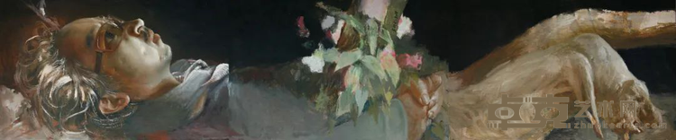 《那一天是哪一天》 王华祥 360x80cm 2014年 布面油画