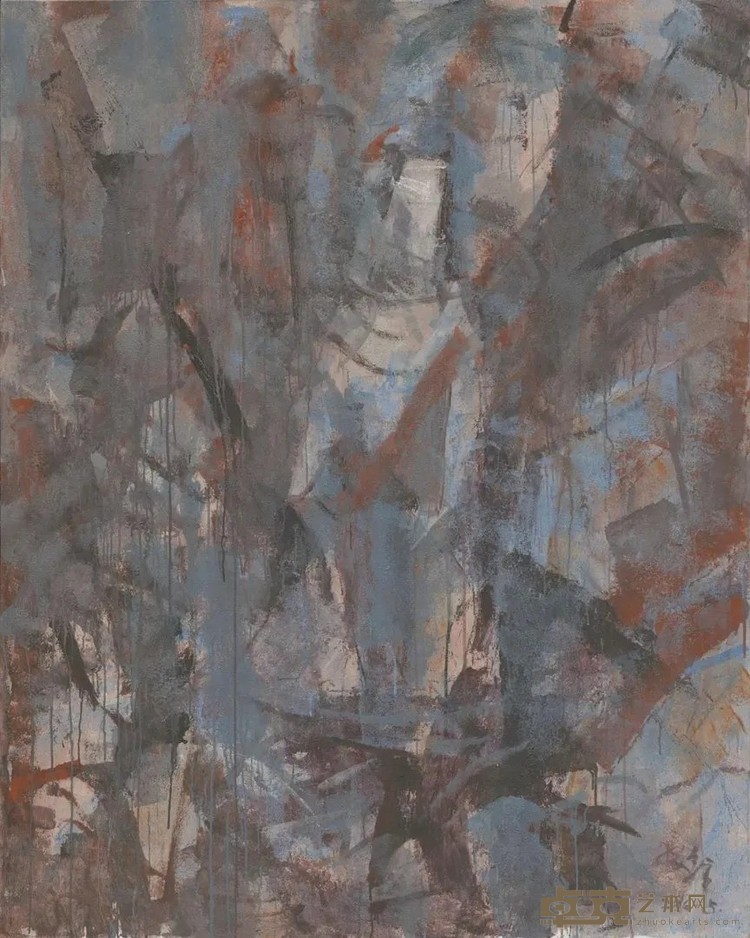 《复调1》 闫振铎 200x160cm 2017年 综合材料