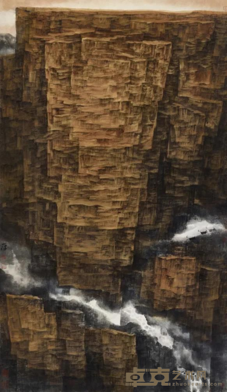 《日出东方之二》 旷小津 117×180cm 2021年