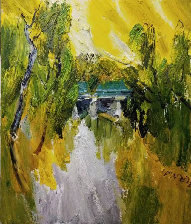 《游迹系列之七十一》60x90cm