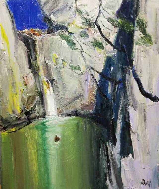《游迹系列之七十二》60x90cm
