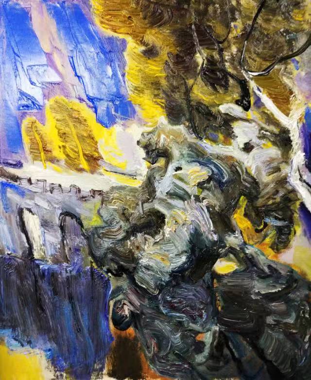 《游迹系列之七十》60x90cm